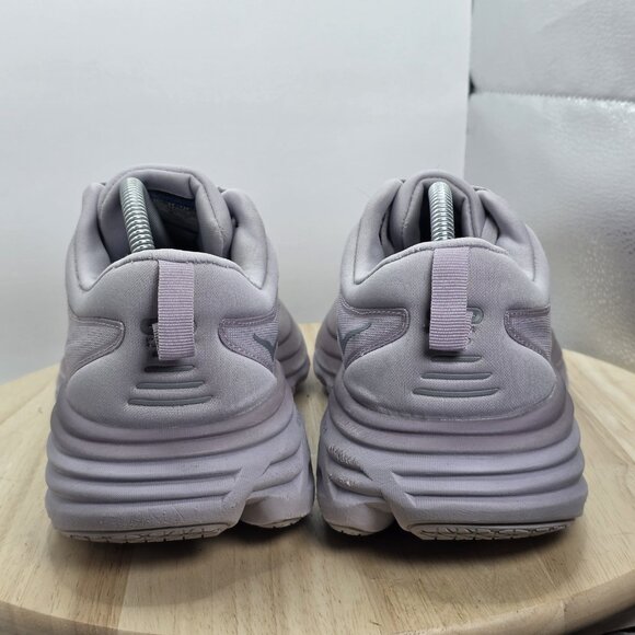 Mens Size 11 D - Hoka One One Bondi 8 WIDE Lavender Great Condition Sneakers - Picture 6 of 9